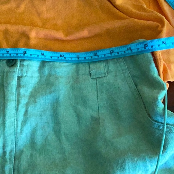 Studio Works KHAKI LINEN Cargo Shorts Waist 31 Resort Ready - Picture 9 of 16